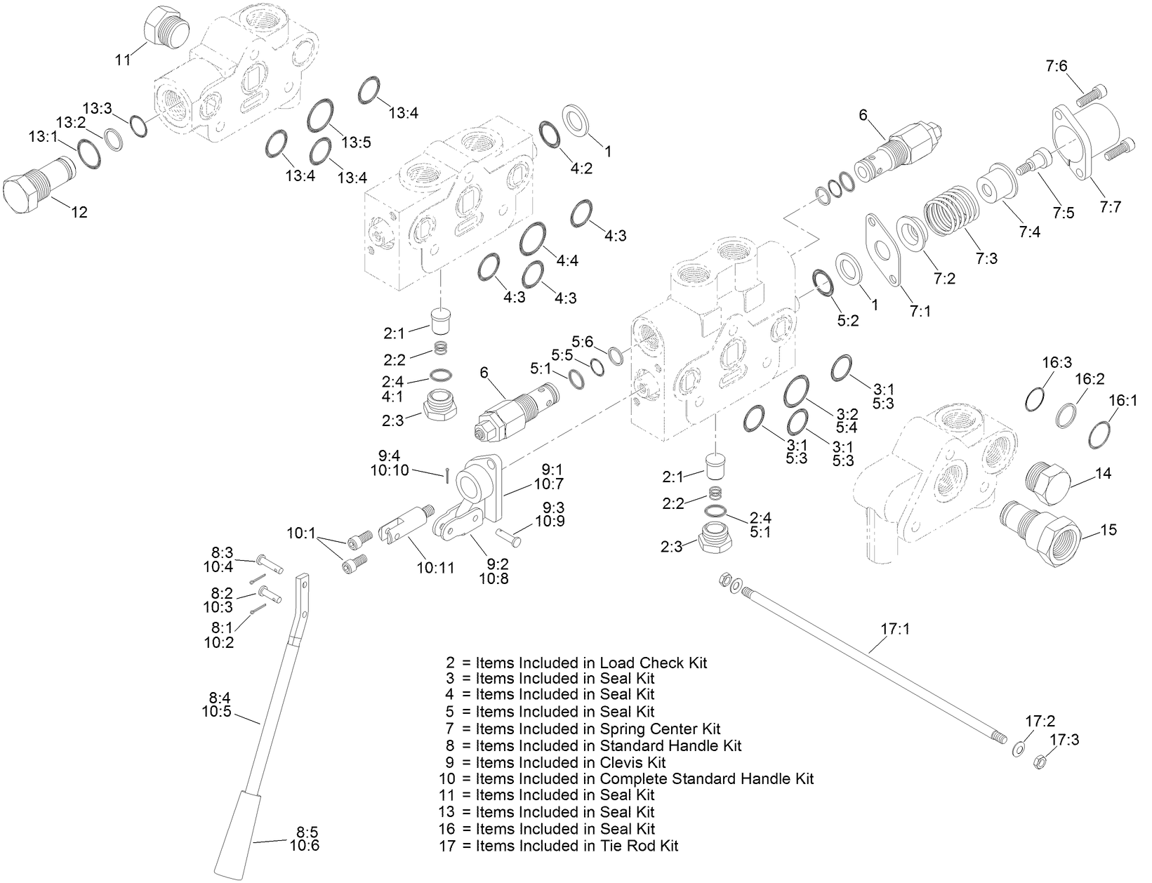 Stakedown Valve Assembly No. AU8HV80159