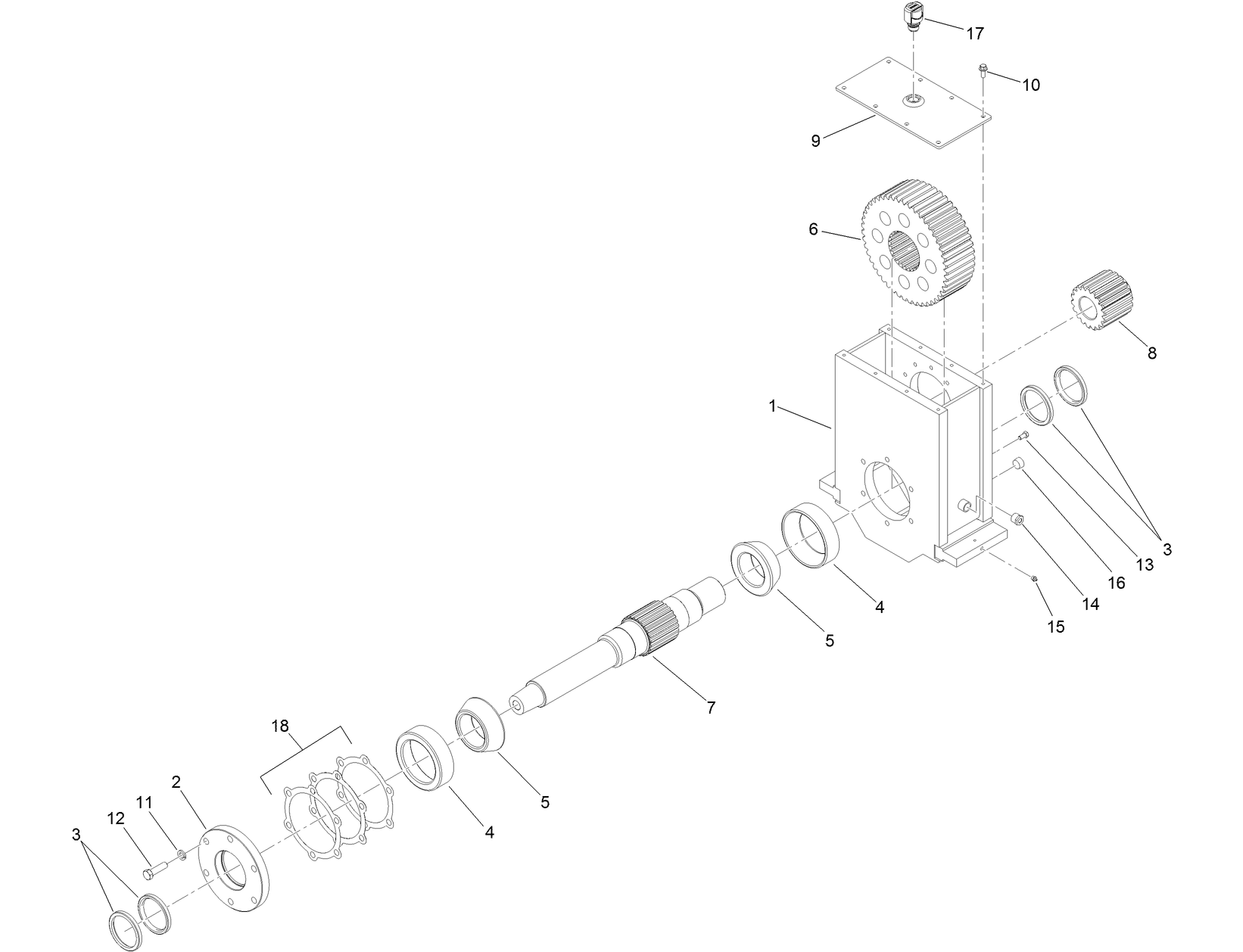 Rotary Box Assembly No. 133-6208-03