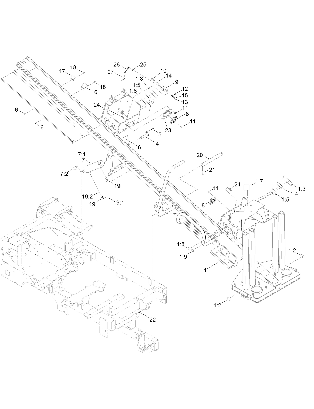 Thrust Frame Assembly