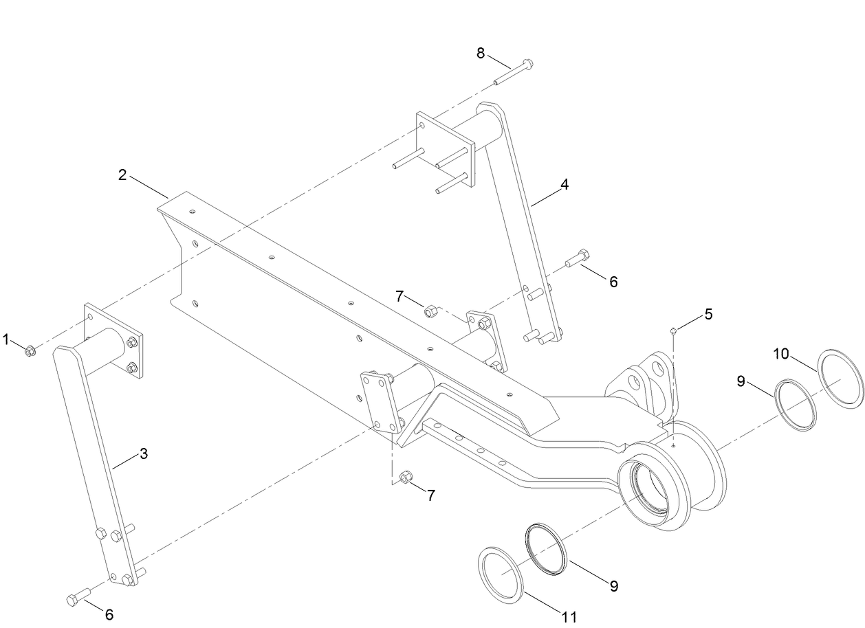Parts – Direct Drive Trencher, RT600 Traction Unit | Toro