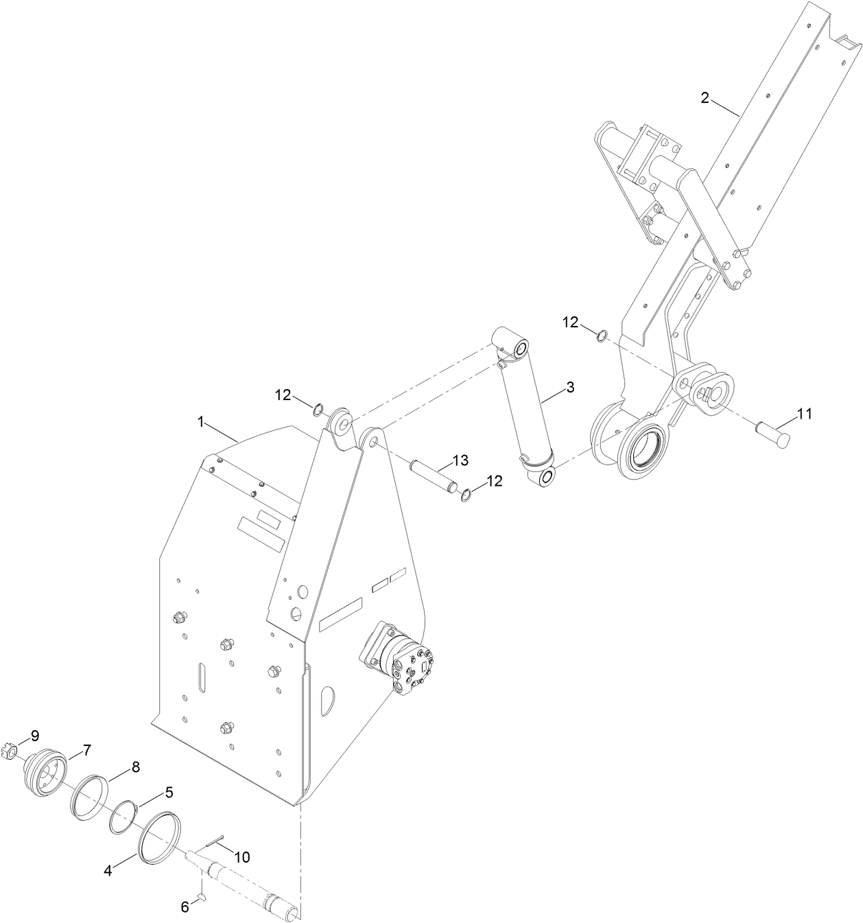 Parts – Direct Drive Trencher, RT600 Traction Unit | Toro