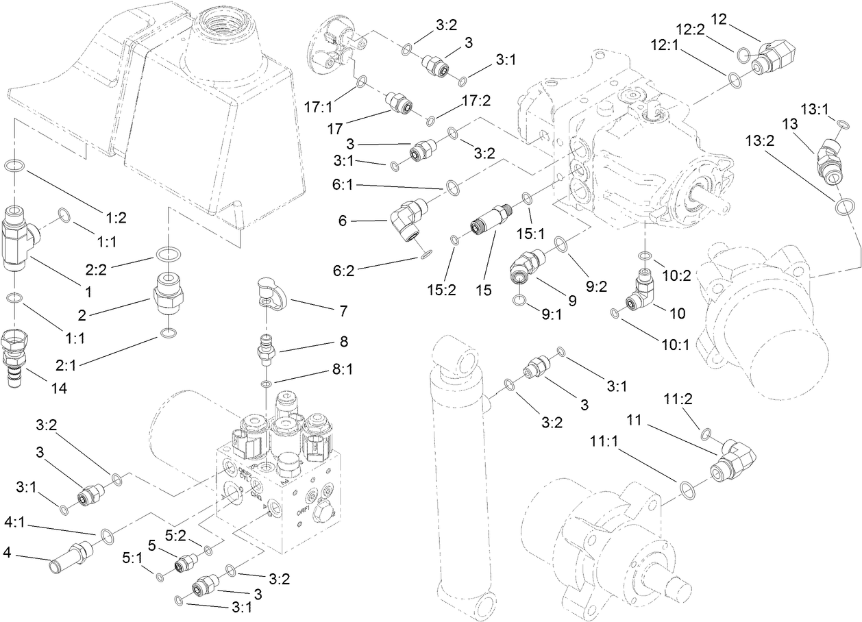 Hydraulic Fitting Assembly