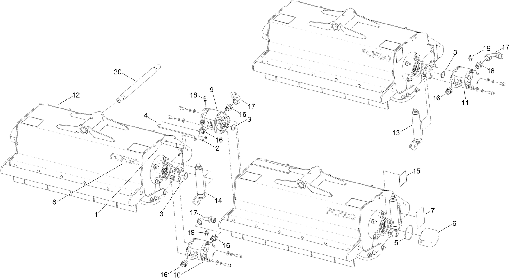 Cutter Component Assembly