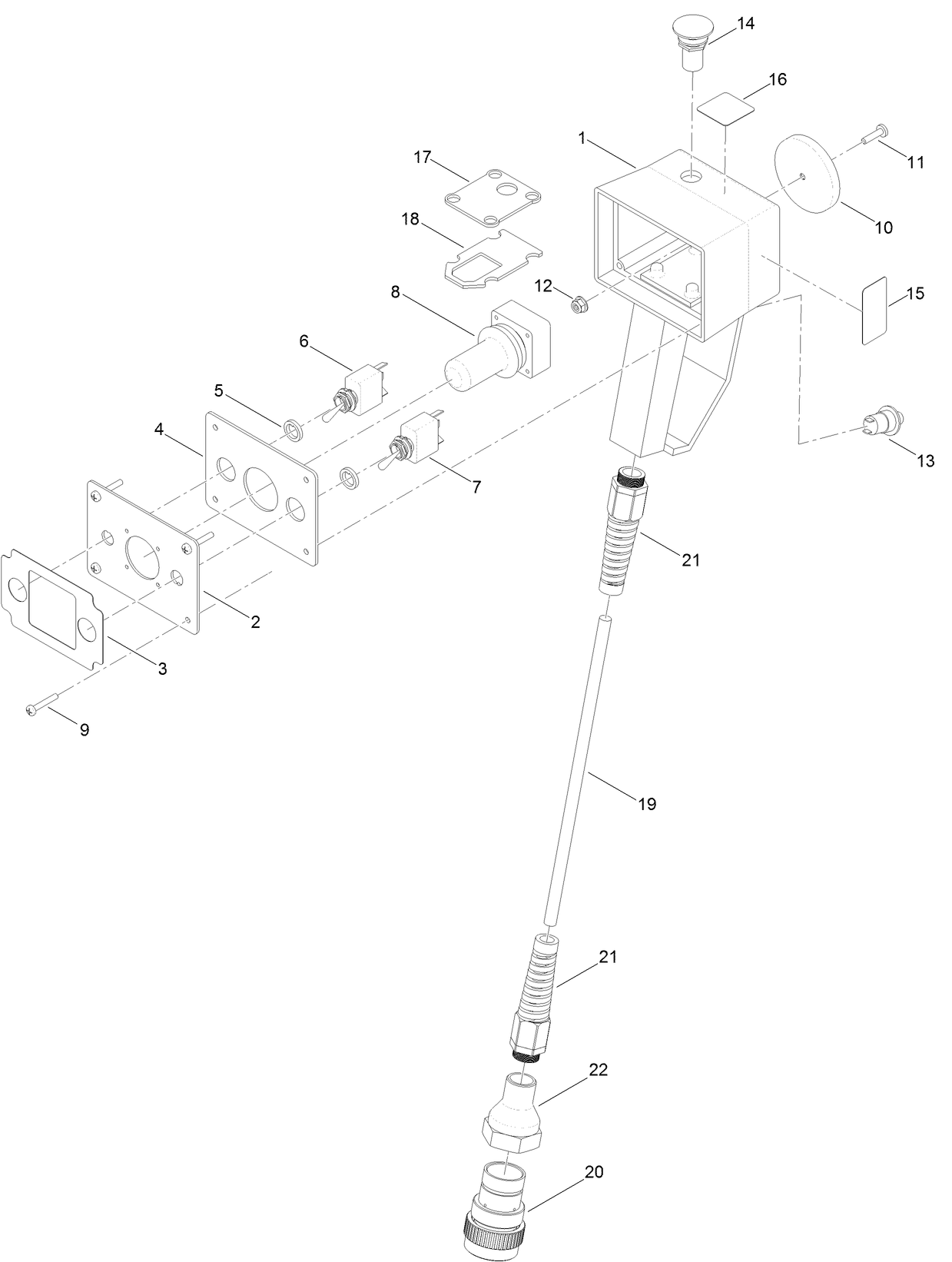 Travel Pendant Assembly No. 131-9036