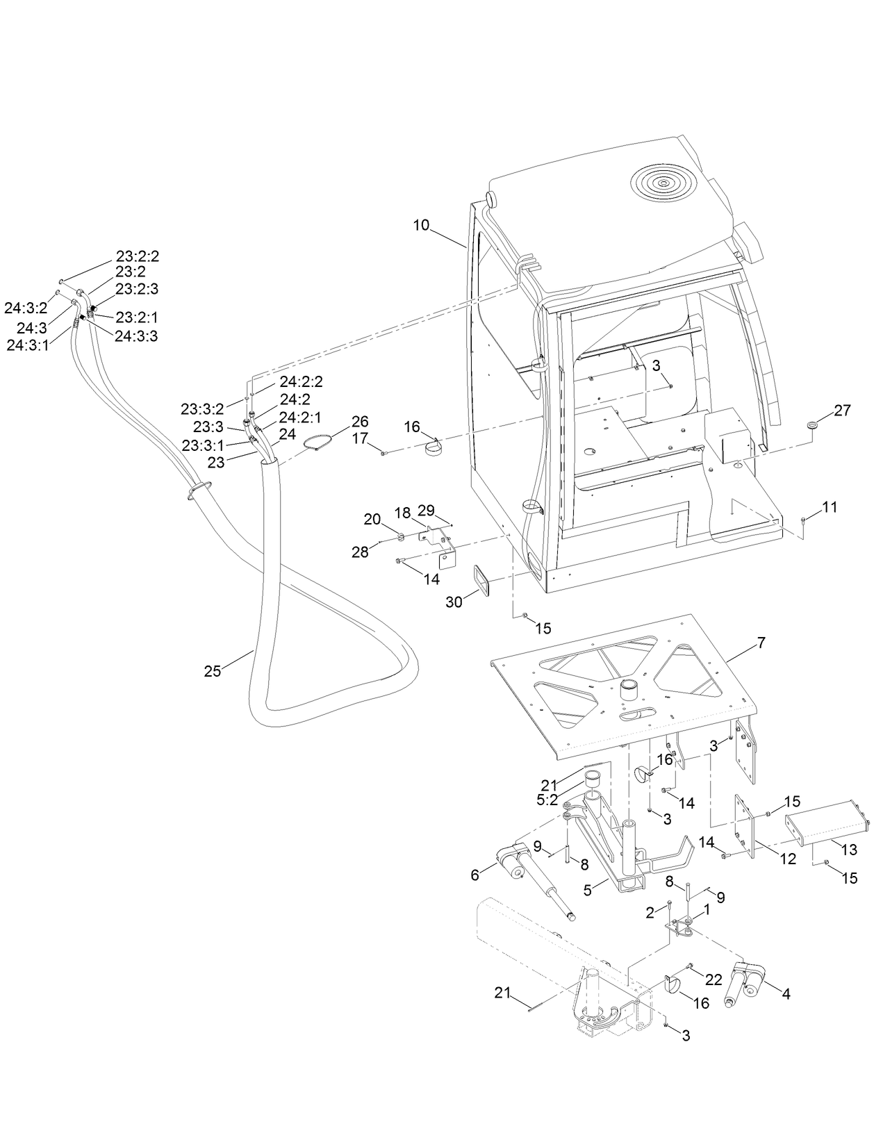 Operator Cab Assembly No. 1