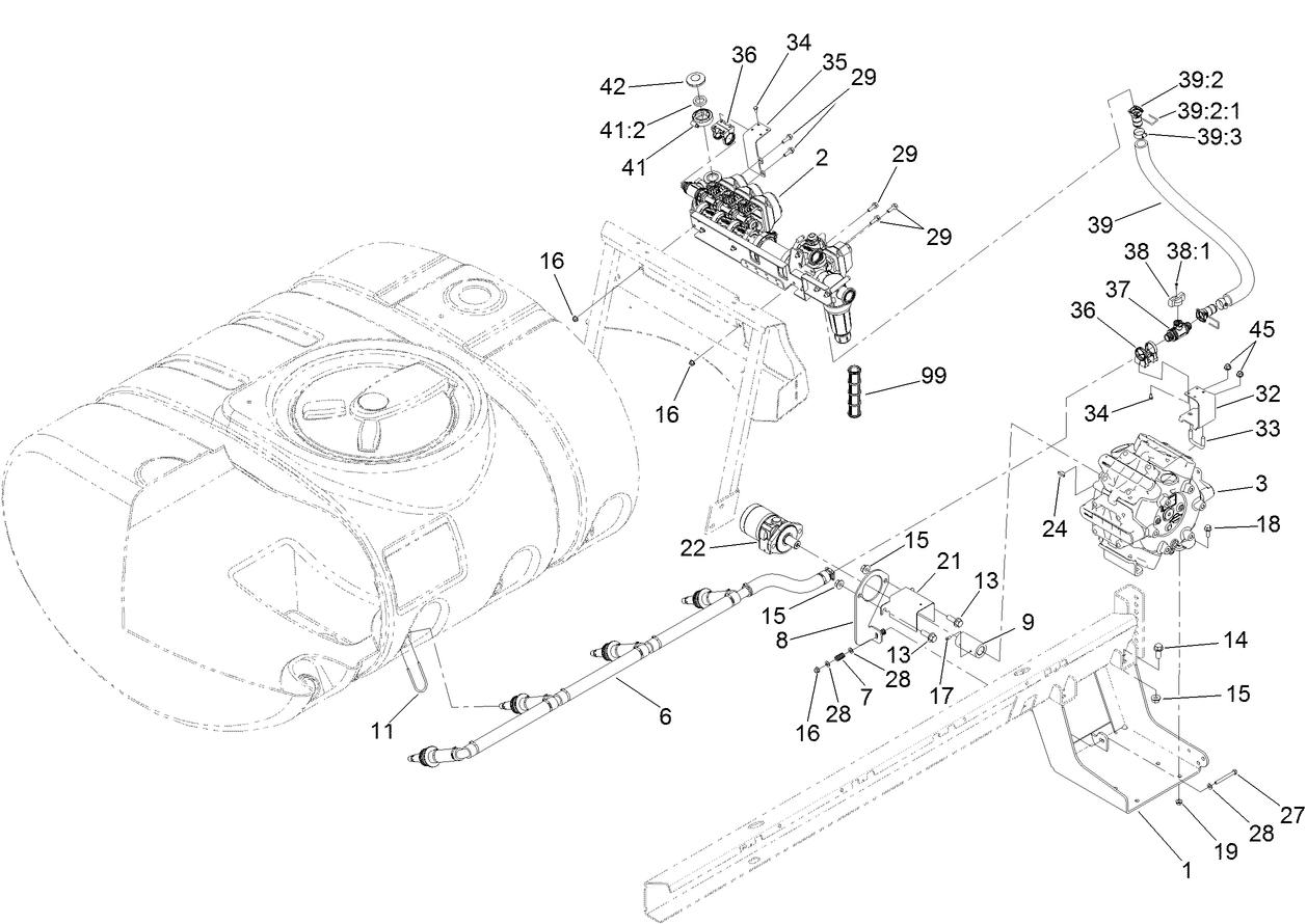 Spray Pump and Valve Assembly