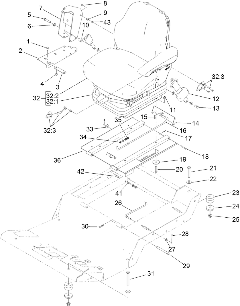 Seat Base and Seat Assembly