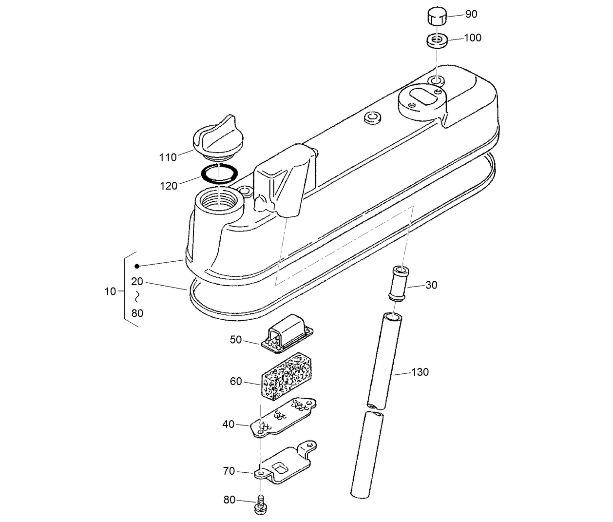 Cylinder Head Cover Assembly