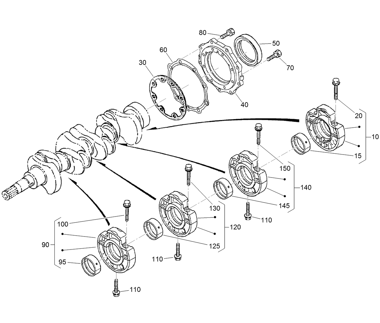 Main Bearing Case Assembly