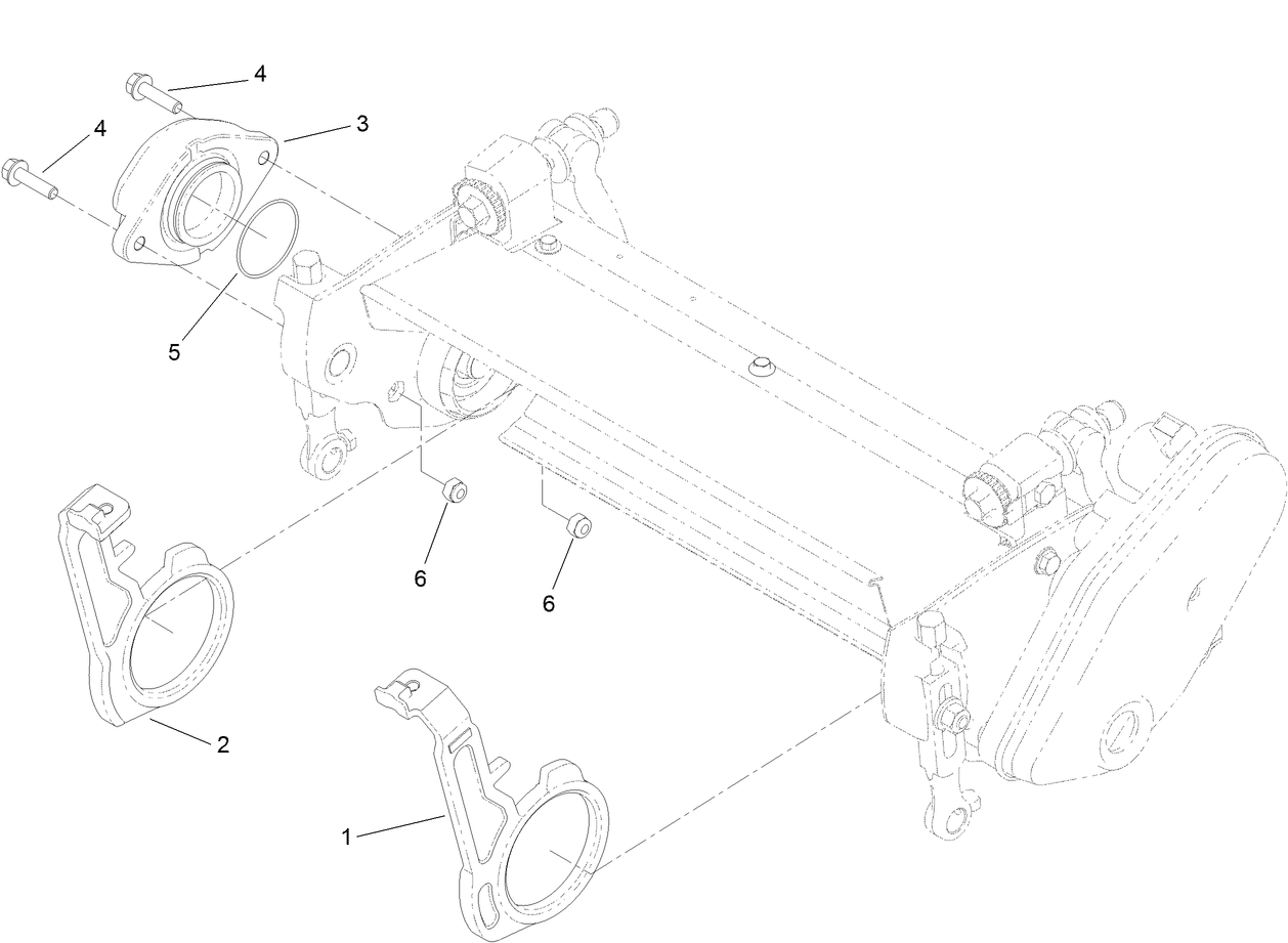 Pitch Arm and Weight Assembly