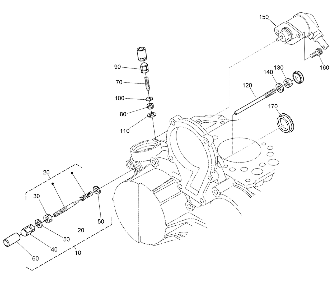 Idle Apparatus and Stop Solenoid Assembly