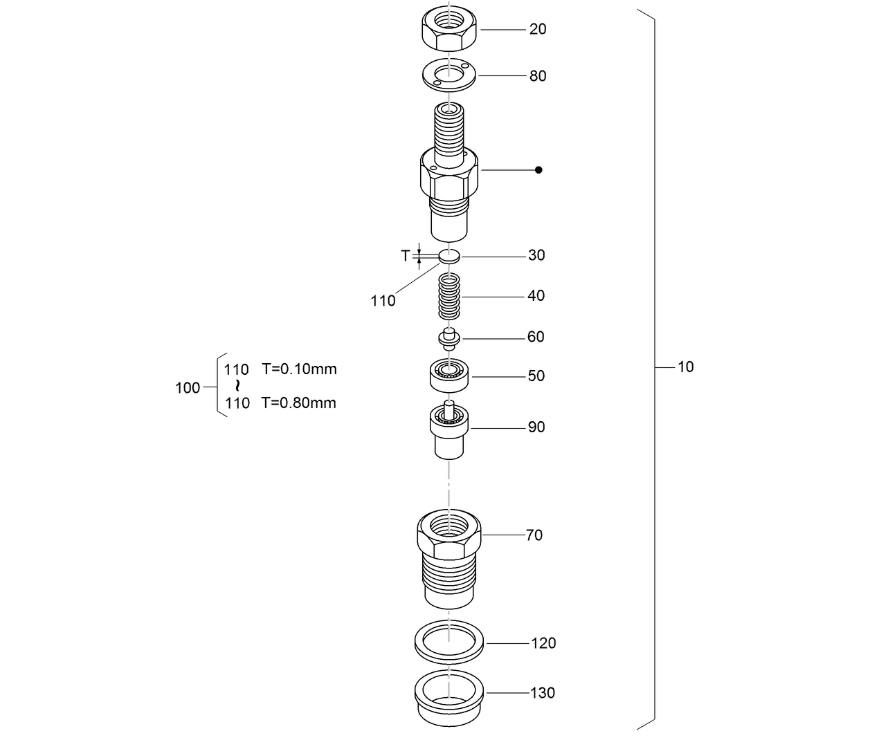 Nozzle Holder Assembly