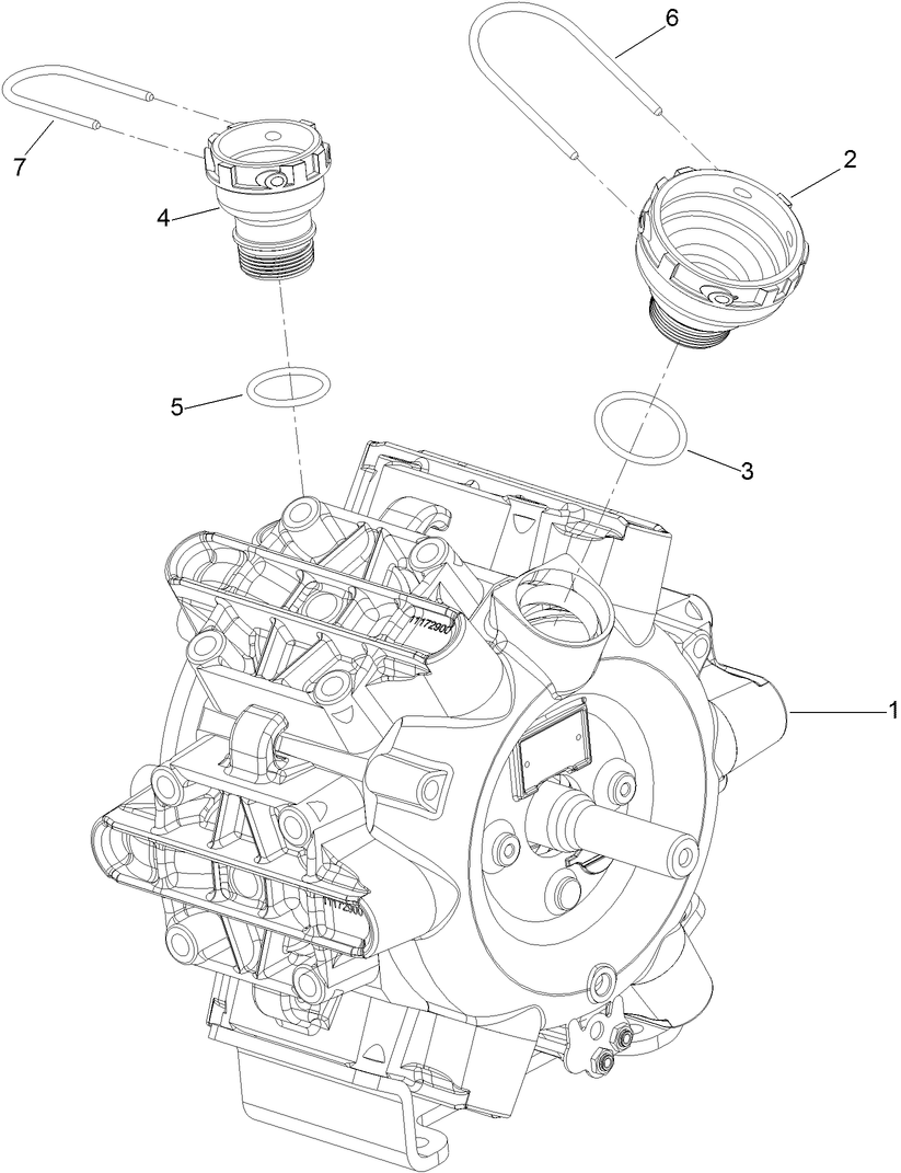 Pump Service Kit Assembly No. 136-2254