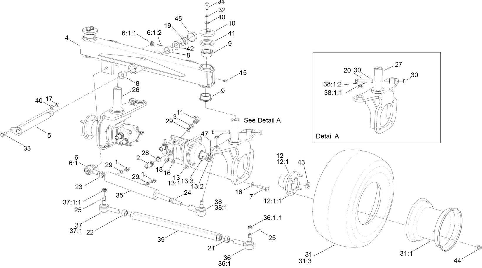 Rear Axle Assembly