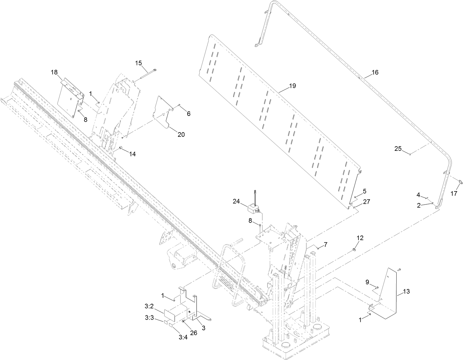 Rod Box and Guard Assembly