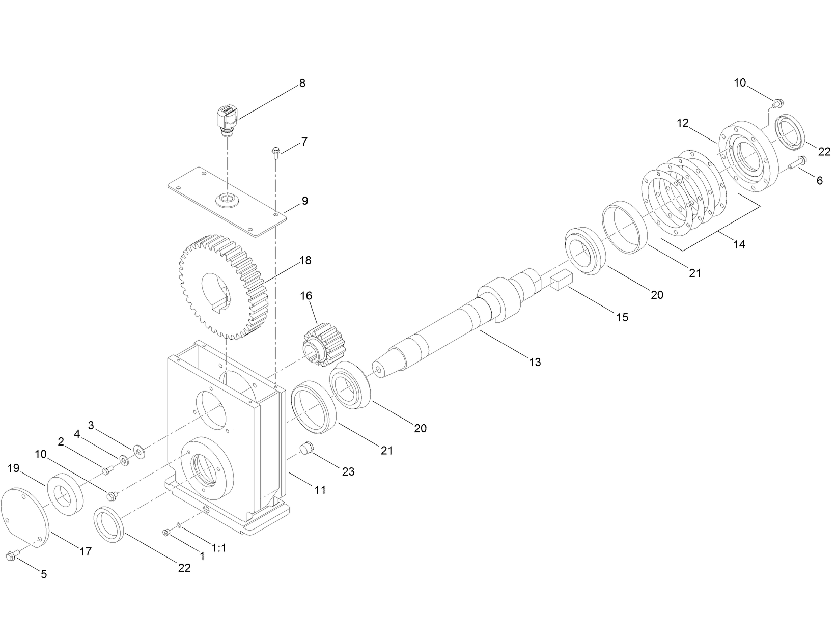 Rotary Hydraulic Assembly No. 133-6207-03