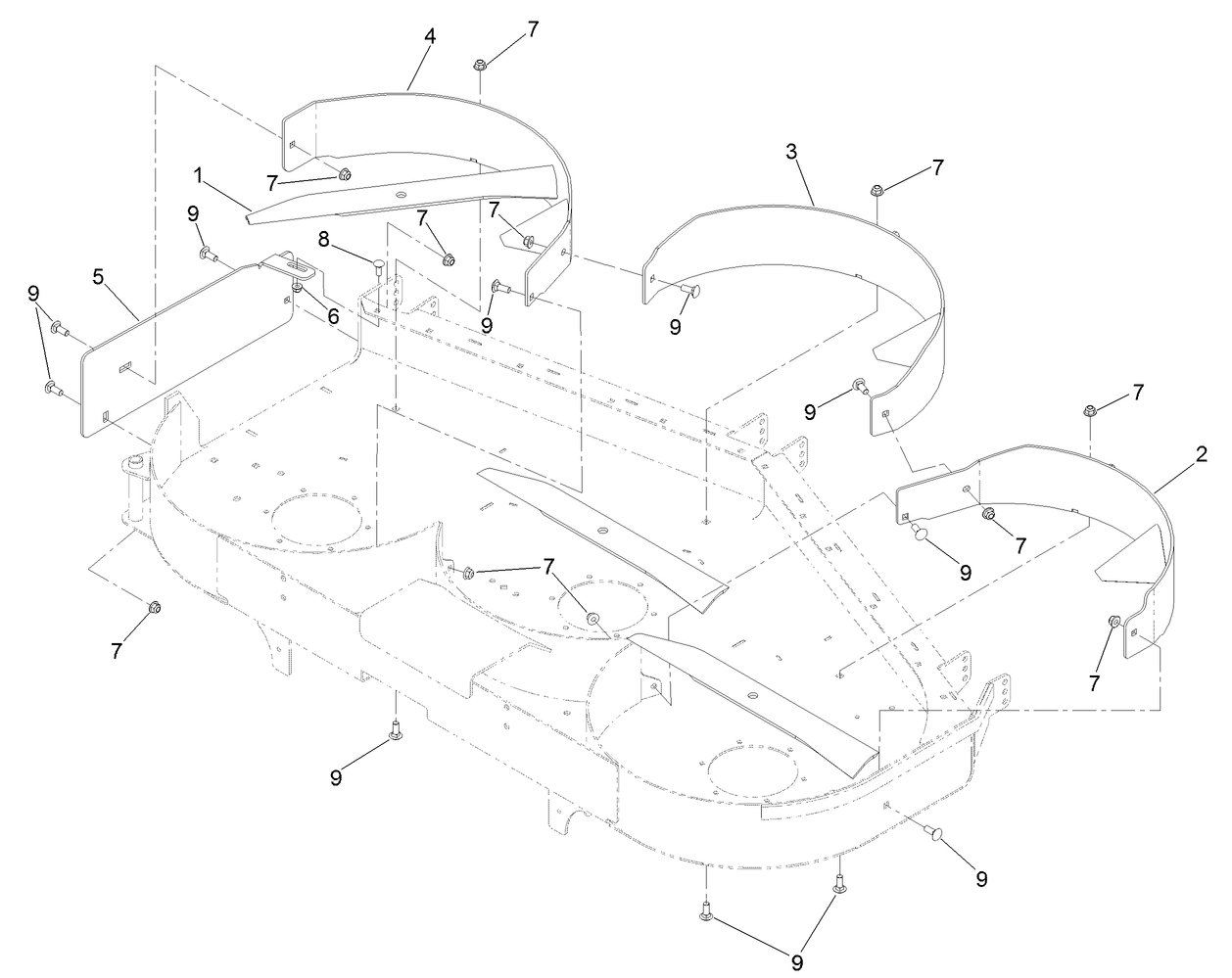 60in Recycler Kit Assembly No. 126-8703