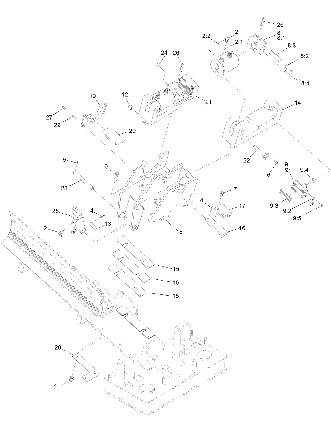 Rod Wrench and Clamp Assembly