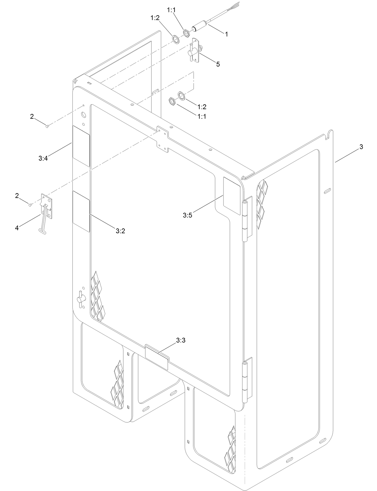 Stakedown Cage Assembly No. 127-0992