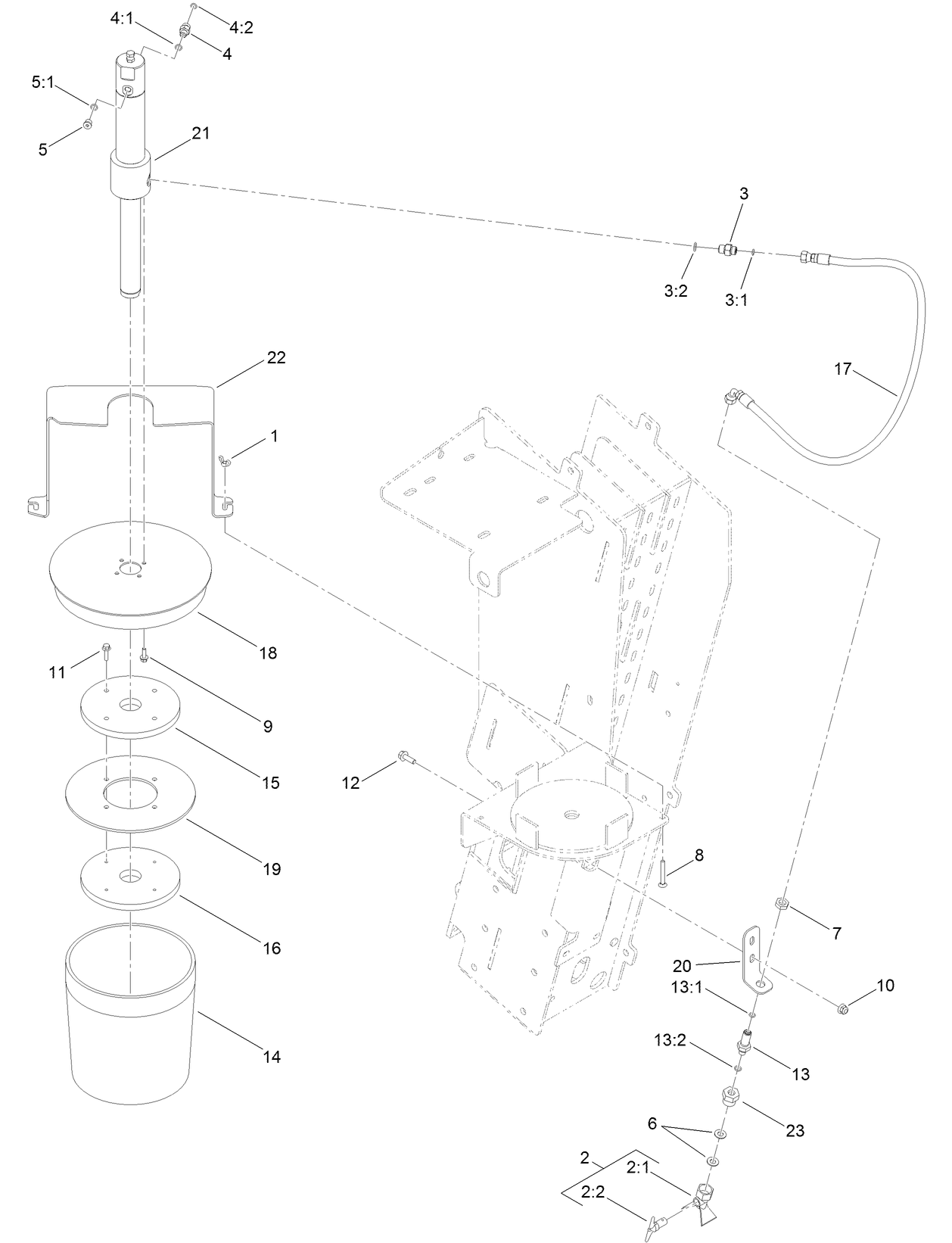 Tool Joint Lube Applicator Assembly