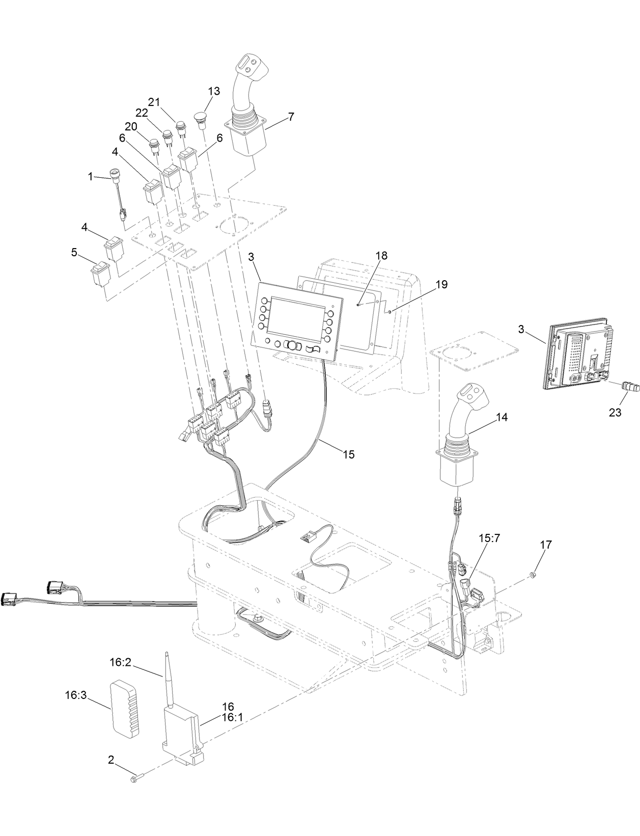 Operator Control Assembly