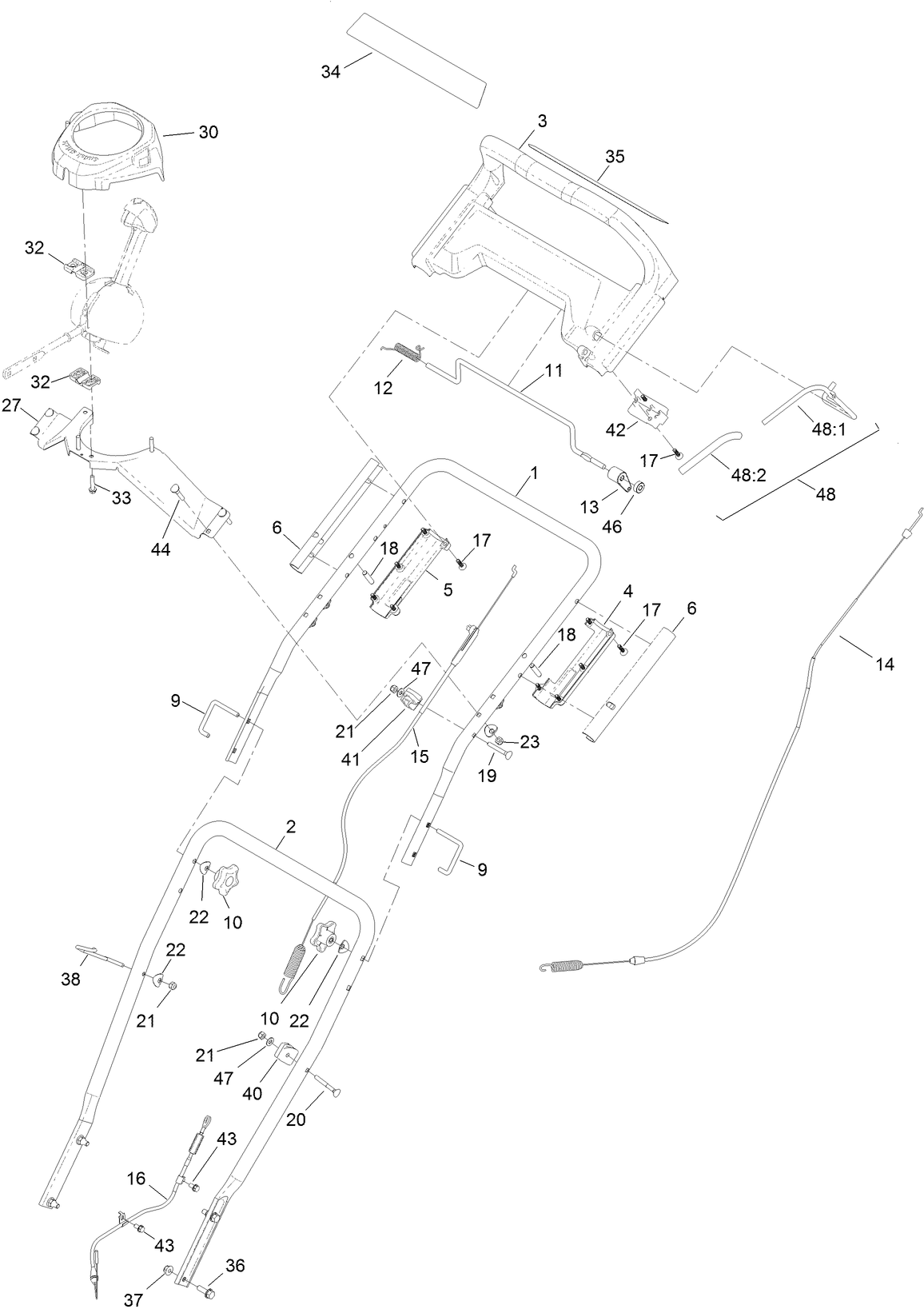 Handle and Control Assembly