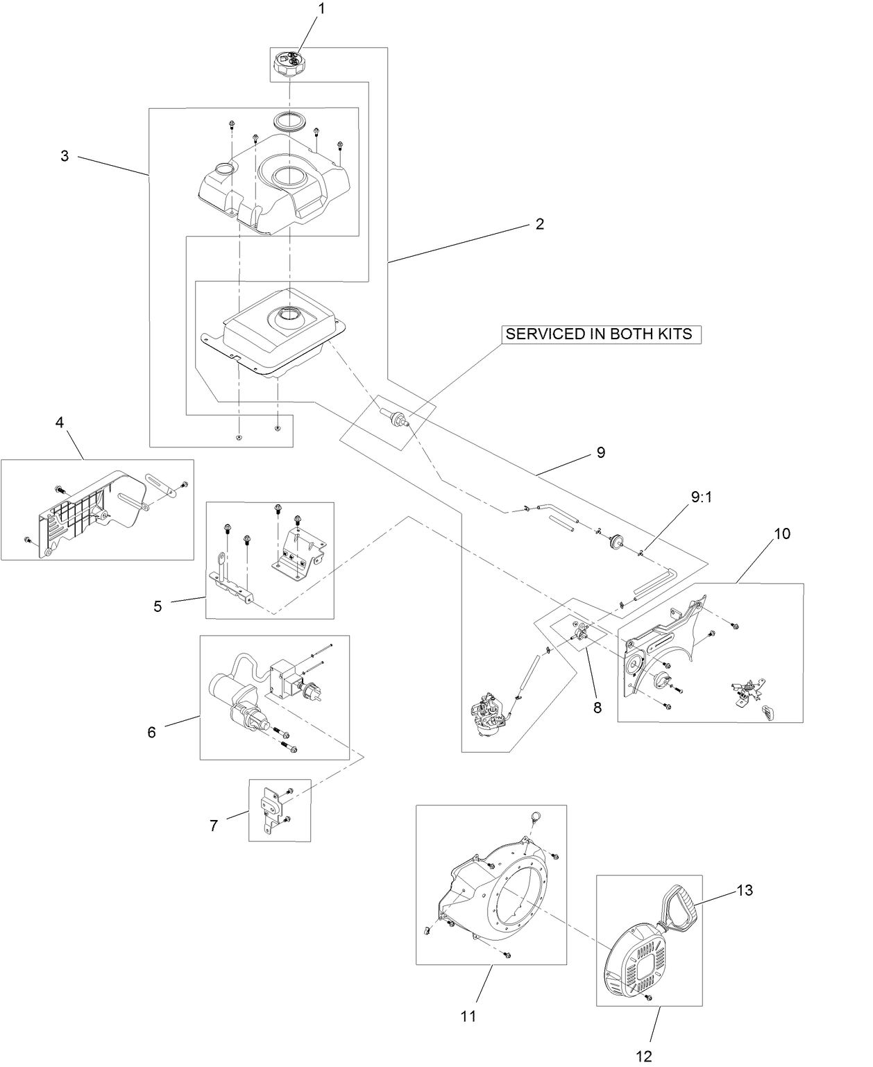 No. 1 Engine Assembly