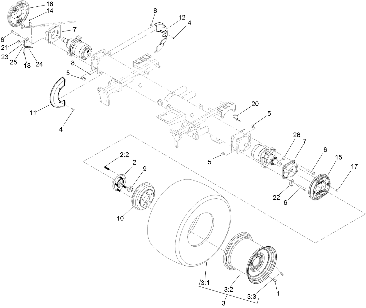 Front Axle Assembly