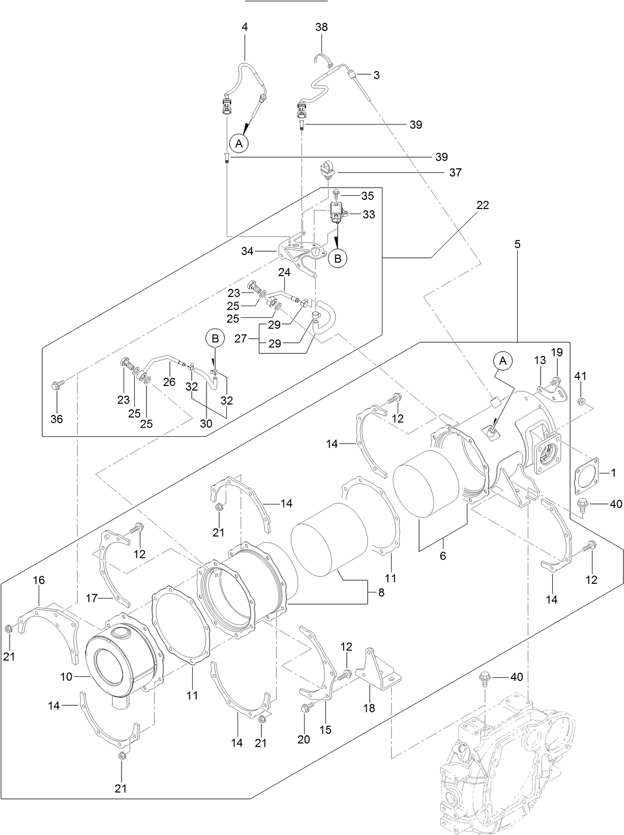 Diesel Particulate Filter Assembly