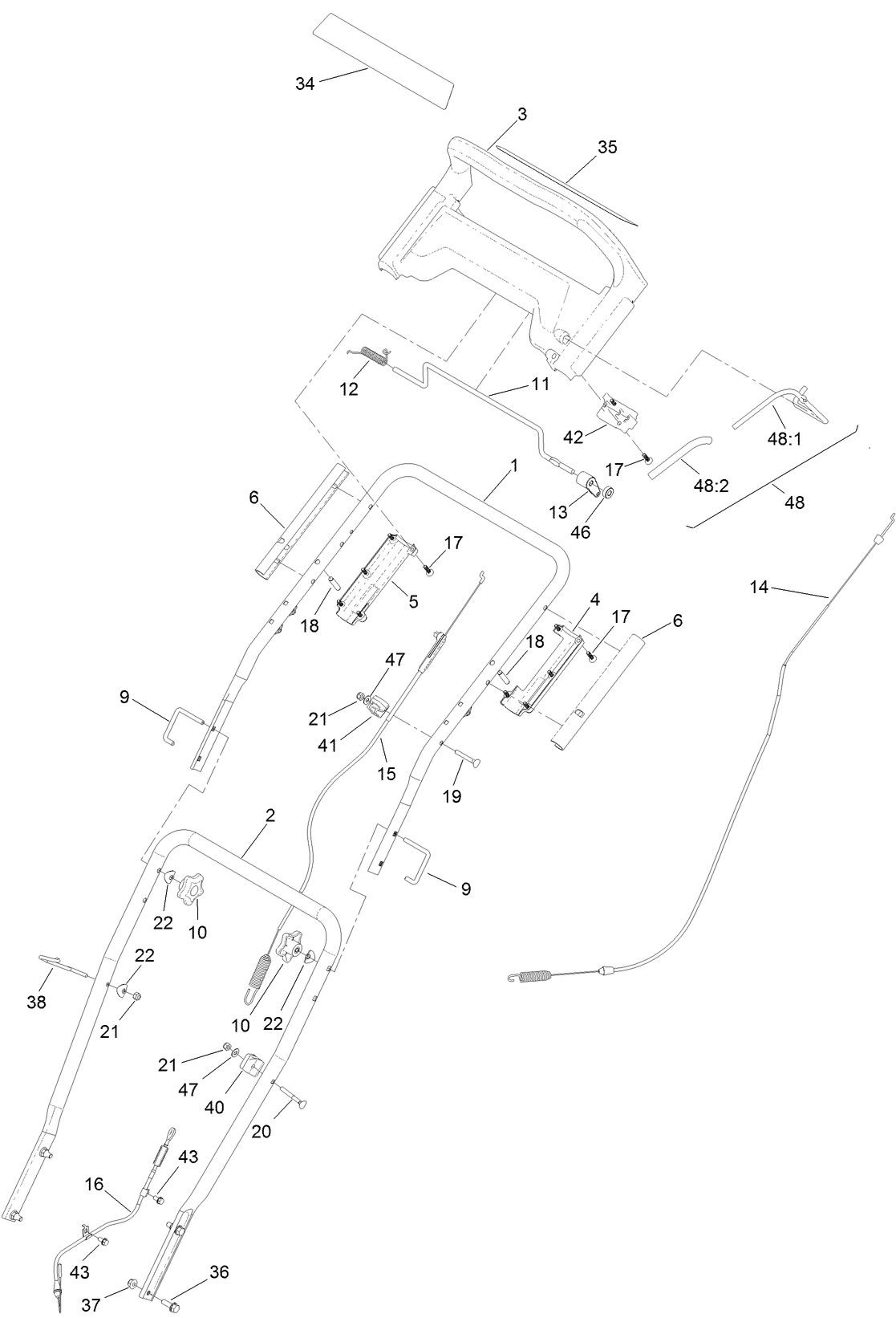 Handle and Control Assembly