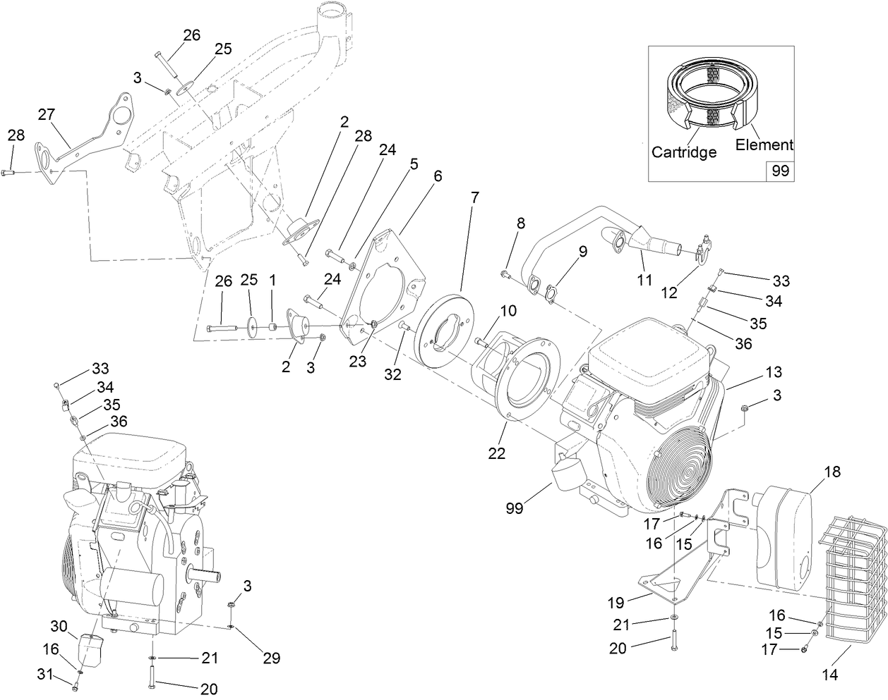 Engine Installation Assembly