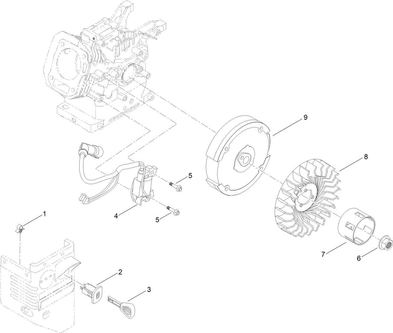 Ignition and Electrical Assembly