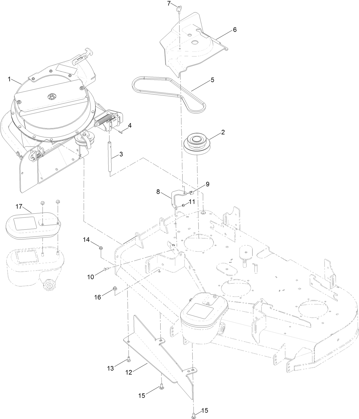 Blower and Drive Assembly