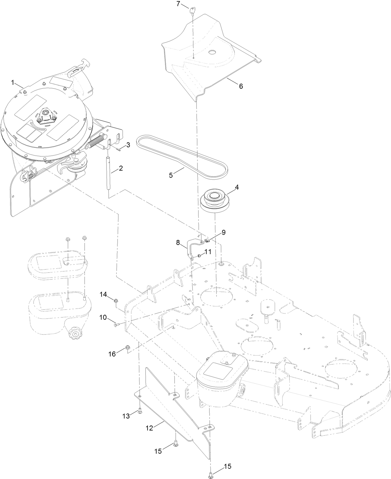 Blower and Drive Assembly