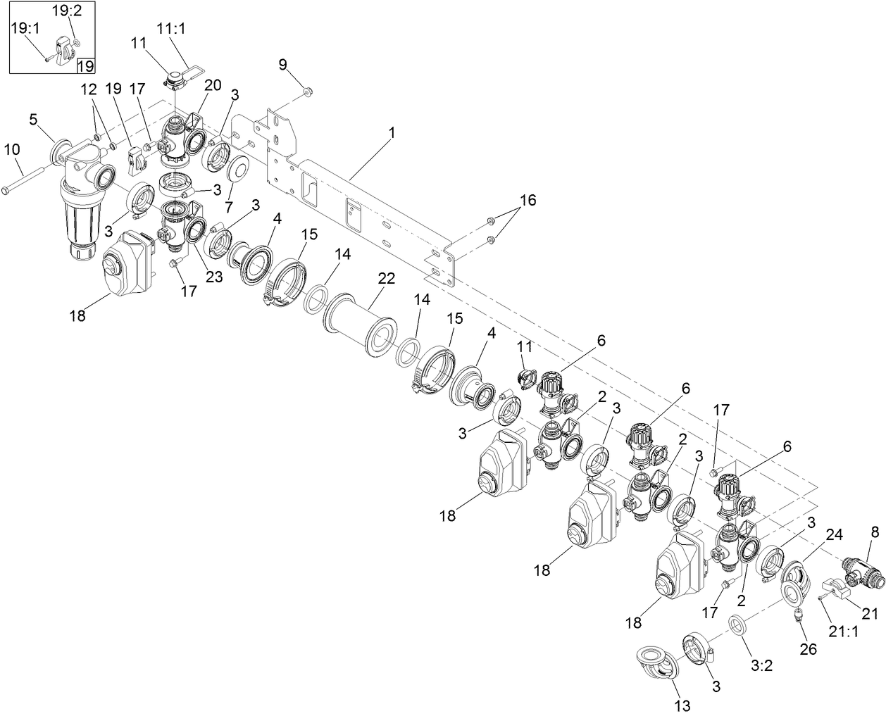Spray Manifold Assembly