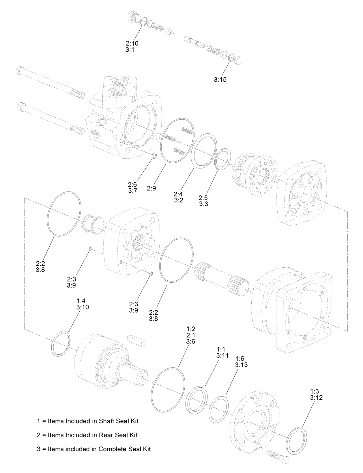 Hydraulic Motor Assembly No. AU8HM24051