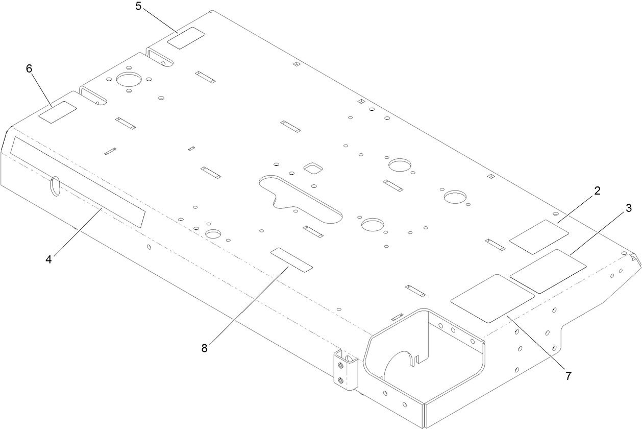 Roller Chassis Decal Assembly No. 133-1720