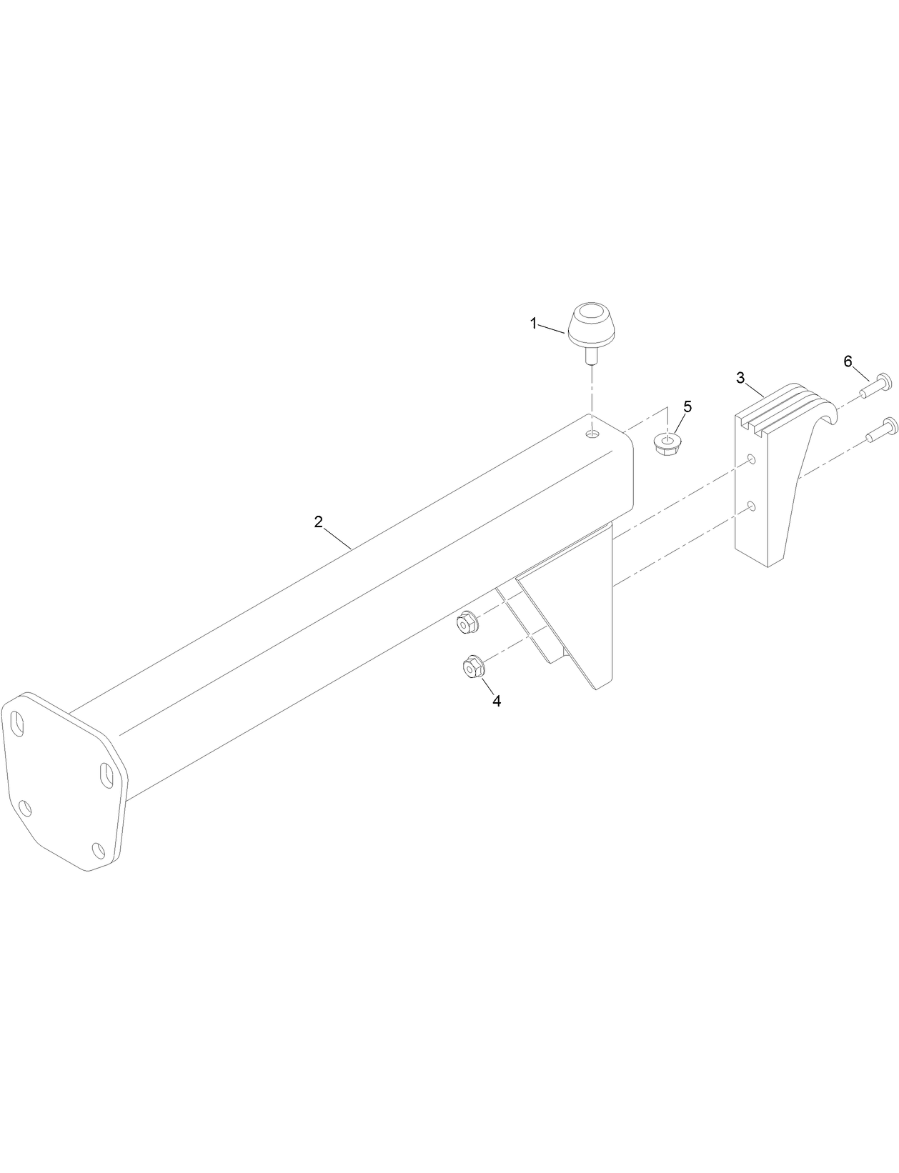 Bag Support Frame Assembly No. 103-5166