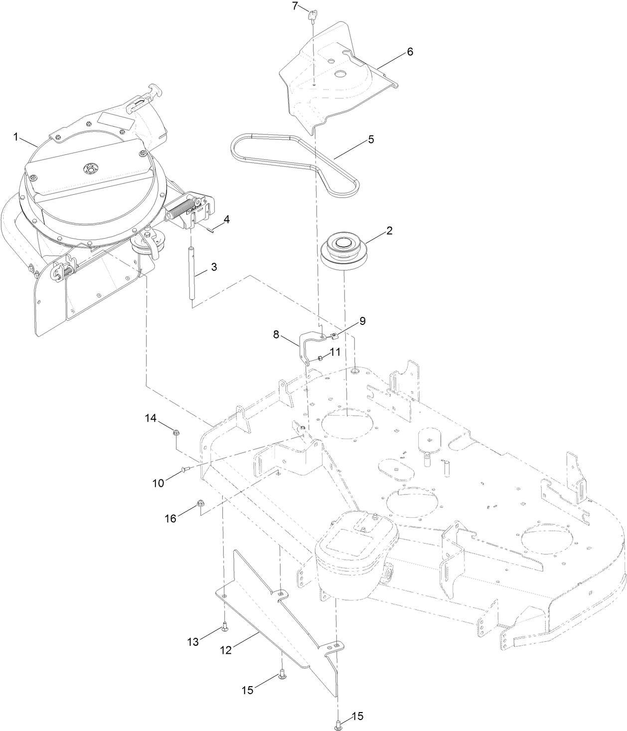 Blower and Drive Assembly