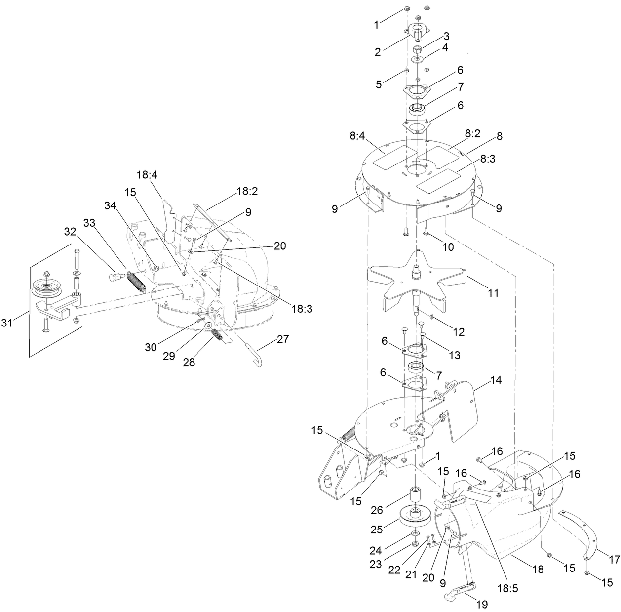 Blower Assembly No. 126-9788