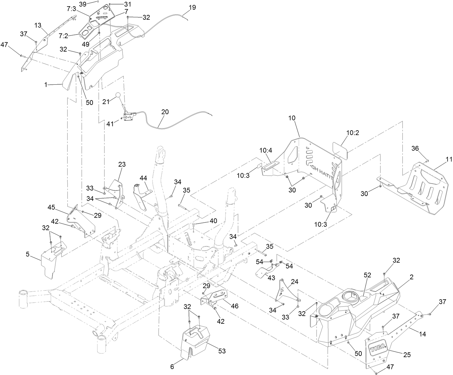 Control Console and Guard Assembly