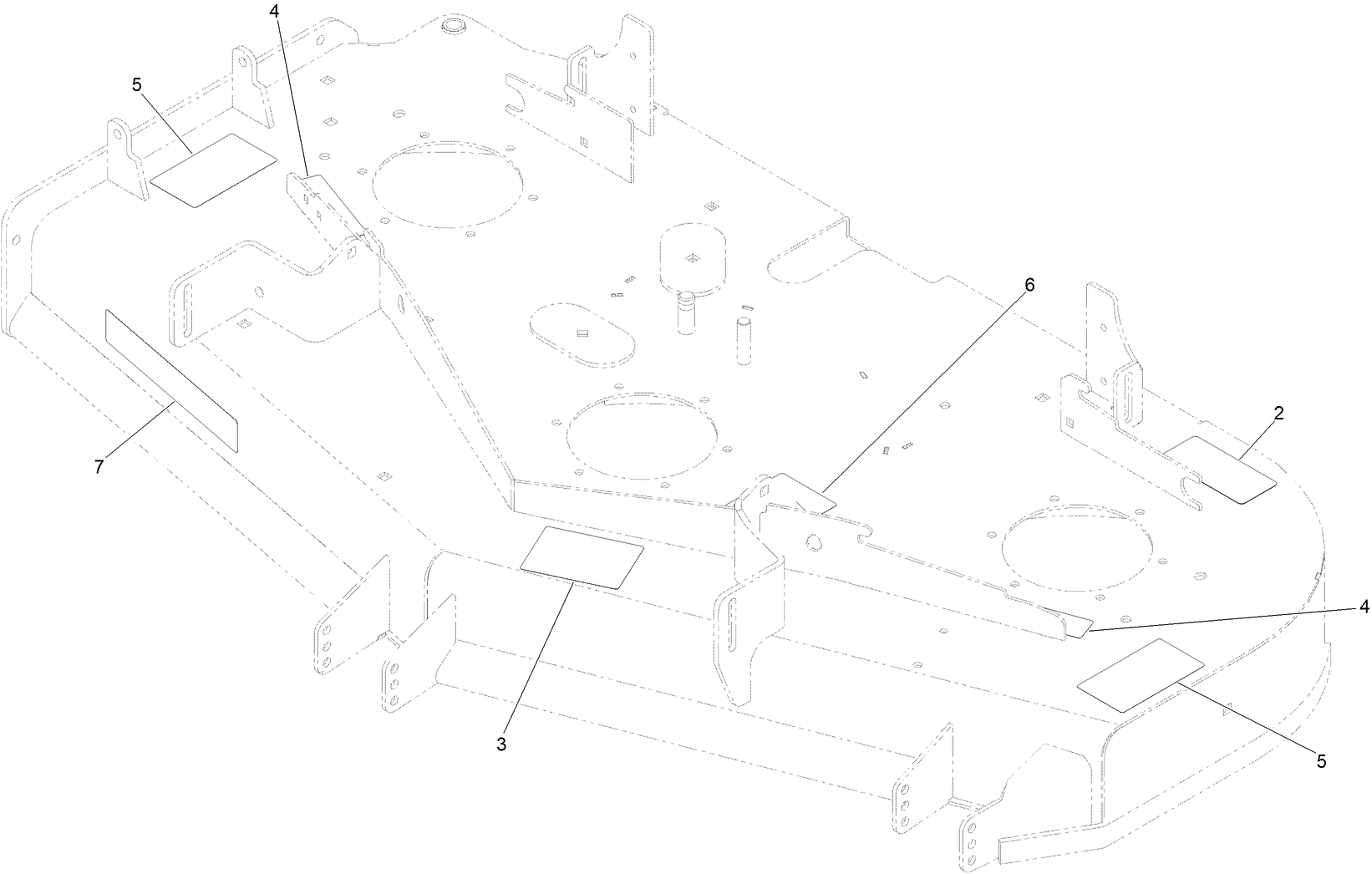 Deck Decal Assembly No. 126-8957