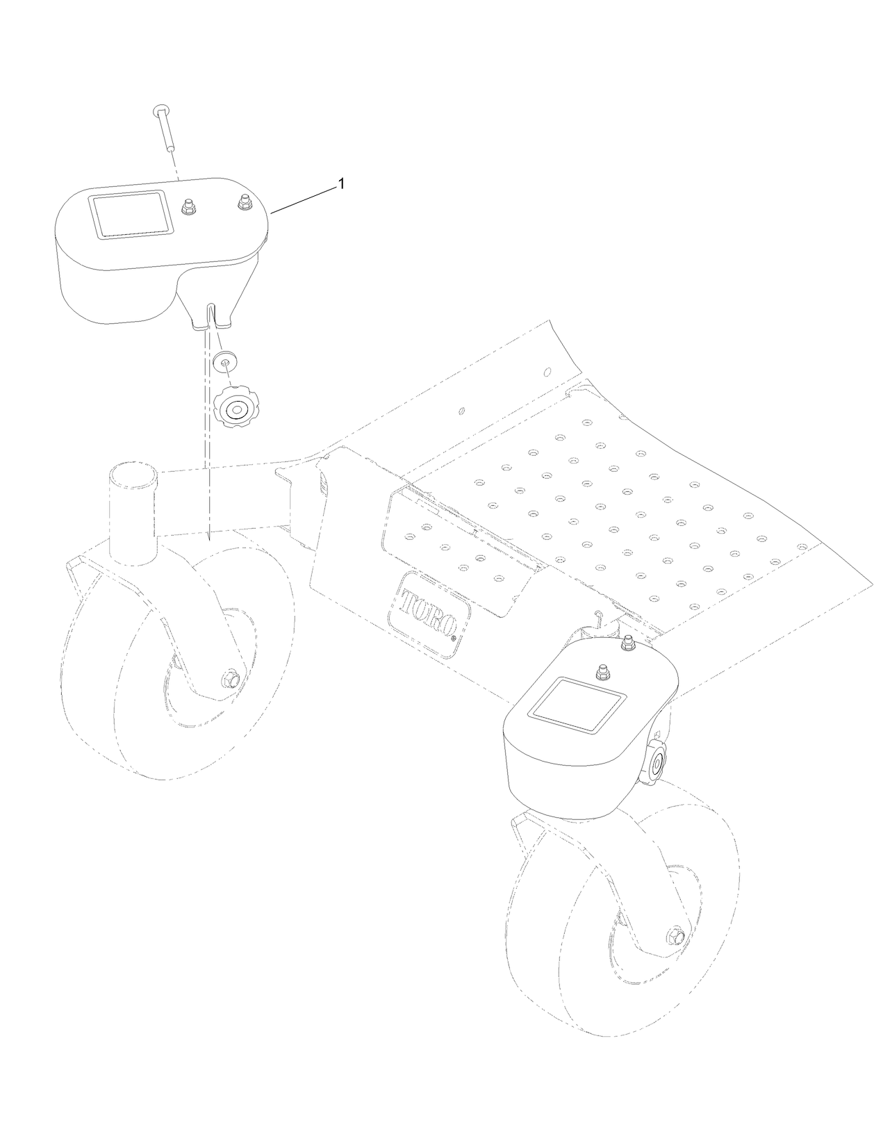 Caster Weight Assembly