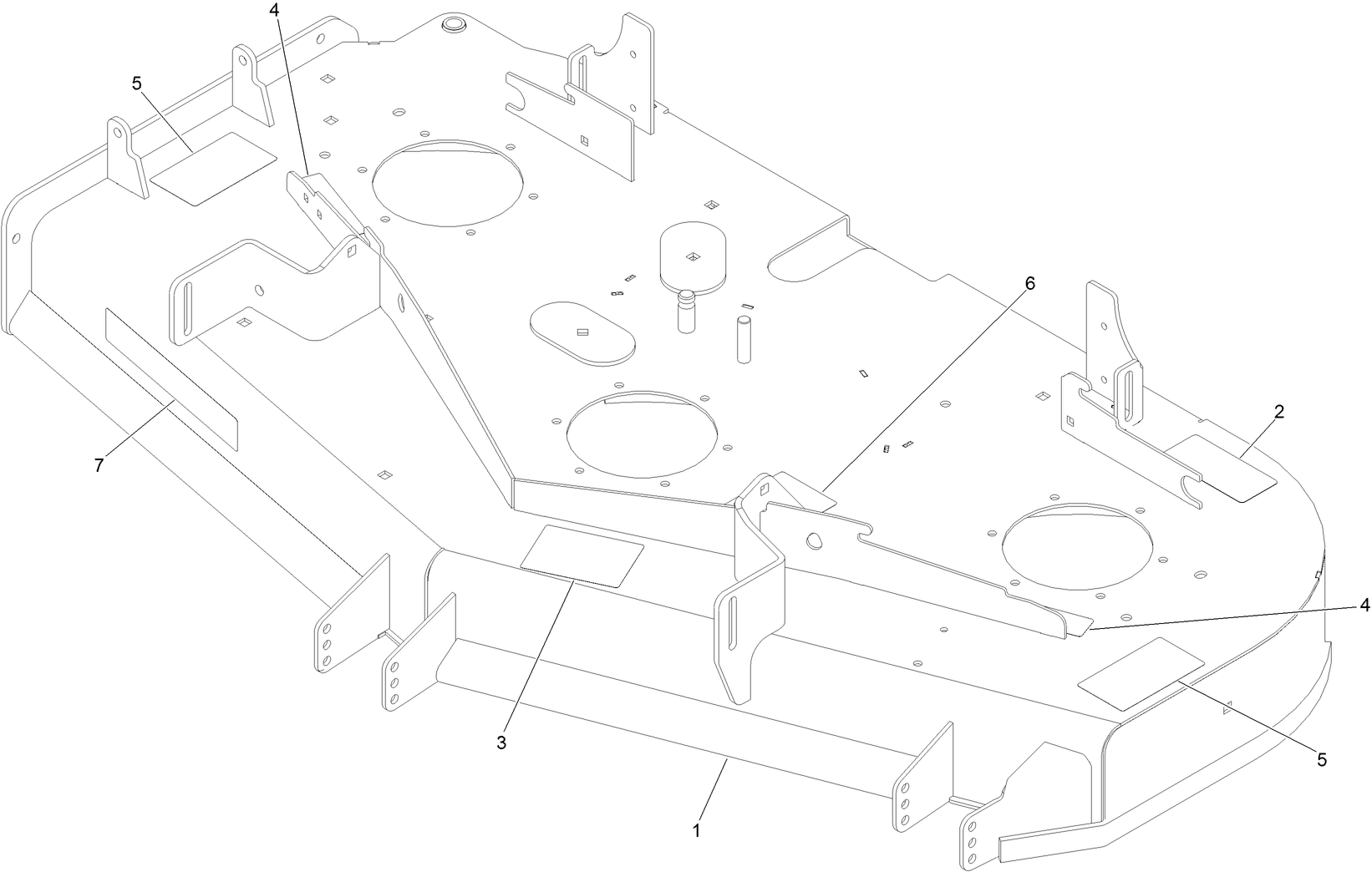 Deck Decal Assembly No. 126-8957