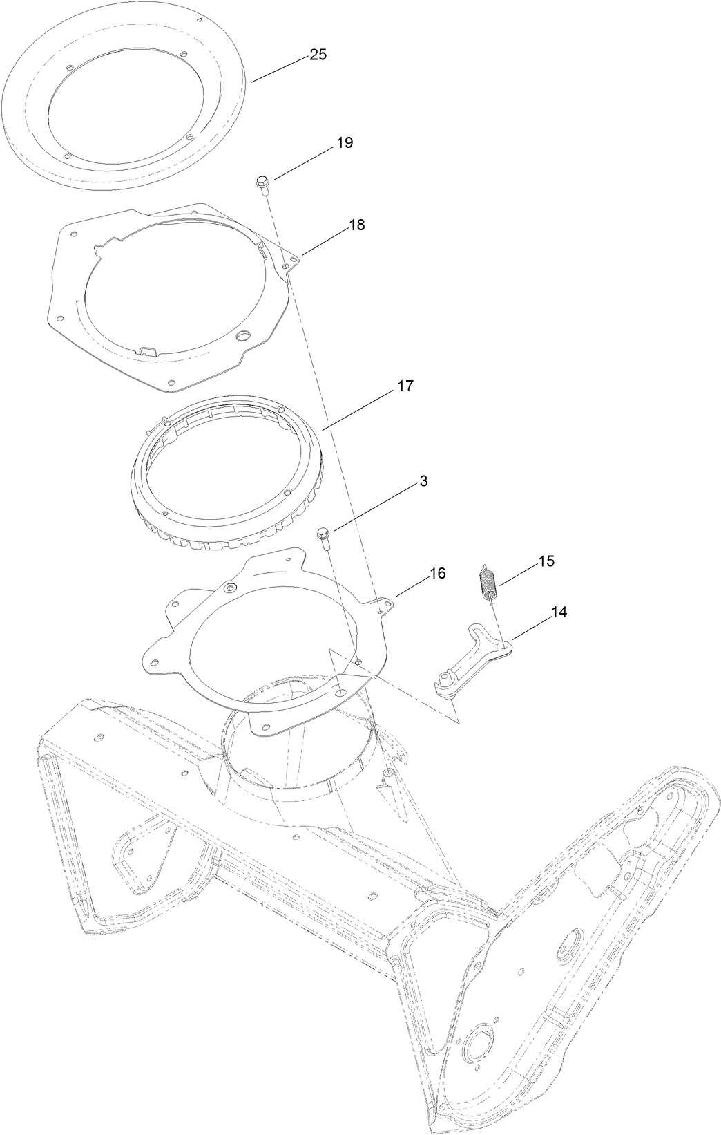 Chute Control Assembly