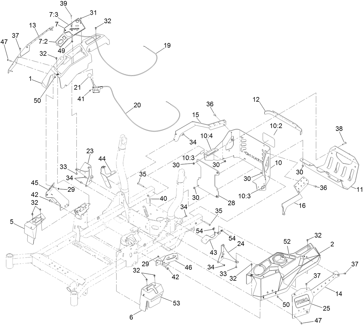 Control Console and Guard Assembly