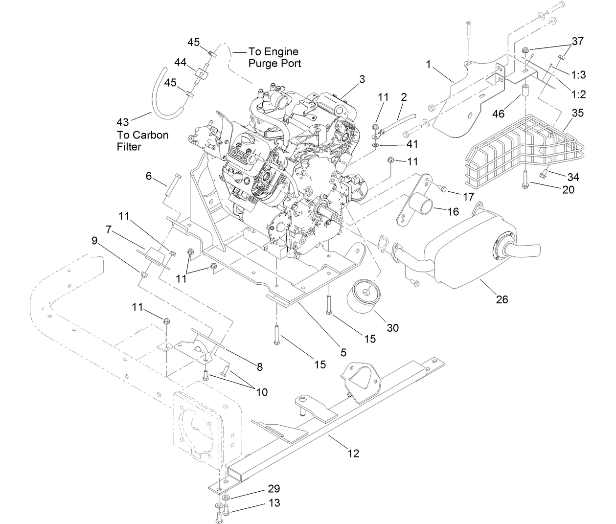 Engine Installation Assembly
