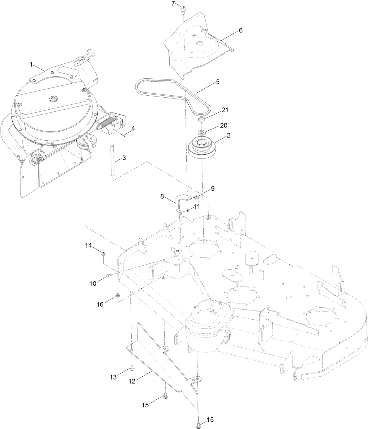 Blower and Drive Assembly