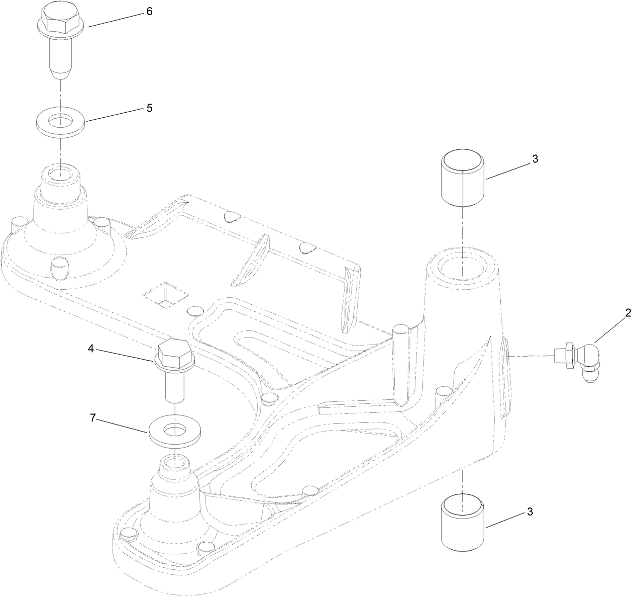 Idler Arm Assembly No. 126-0976