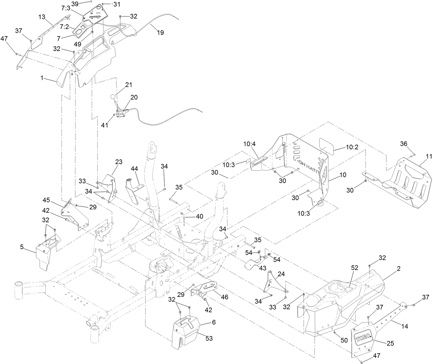 Control Console and Guard Assembly